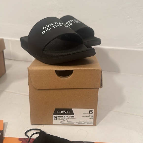 Straye x Ben Baller Did The Chain Size 6 Mens Set of 2, RED and BLACK UNWORN - Picture 7 of 9